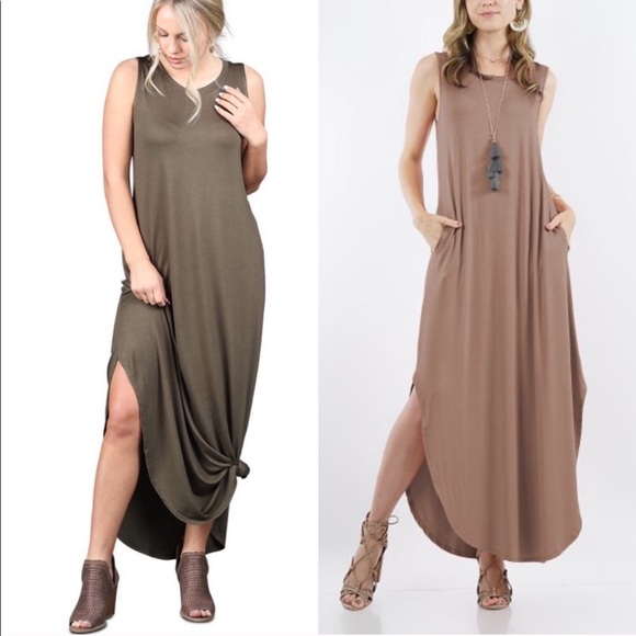NEW Bohemian Soft & Flowy Maxi Dress - Picture 2 of 4